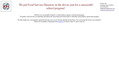 Desktop Screenshot of khfoodservices.com